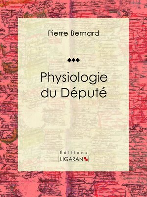 cover image of Physiologie du Député